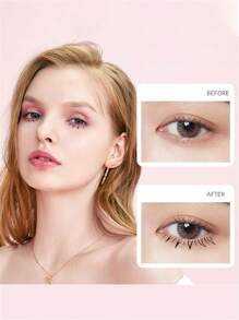 2 Miếng ( Bên trái Và Đúng ) Có thể tái sử dụng Silicone Thấp hơn Lông mi Con tem Niêm phong DIY Ảo thuật Creative Mỹ phẩm Hoà Công cụ Sai Thấp hơn Lông mi Phấn mắt Con tem - Trong sáng - Xem 5