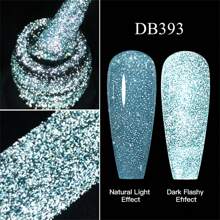 10Pcs Reflective Gel Nail Polish Set Blue Color Vernis Semi Permanent Soak Off Uv Led Hybrid Gel Varnishes Base Top Coat Kits Gift For Women Nail Salon At Home