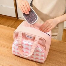 Caja De Congelador De Porcionamiento De Arroz Integral Para Almacenamiento De Comidas Para Bajar De Peso Y Recolección De Granos En El Refrigerador - Blanco - Ver 3