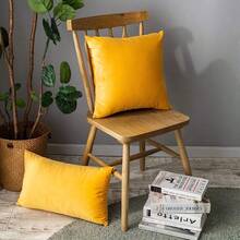 1 Miếng Nhung Gối - Màu vàng - Xem 3