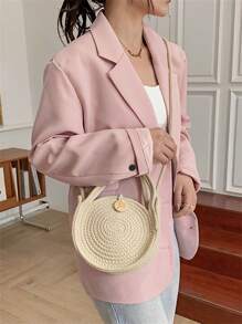 Women Crossbody - 米色 - 查看 2