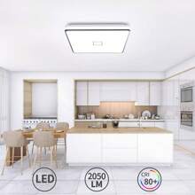 Minimalist Square LED Ceiling Light For Bedroom Lamparas De Techo Lighting Living Room Ceiling Lamp Indoor Decoration - White - View 5