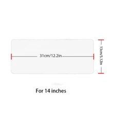 Universal Keyboard Film Protector Silicone Keyboard Cover For Laptop Desktop Computer Dust-proof - Clear - View 4