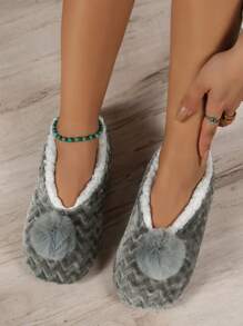 女式室內拖鞋,靜音地板拖鞋,防滑耐磨鞋底,吸汗