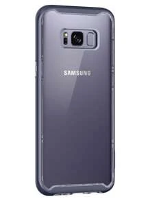 Funda Case Lujo Spigen Uso Rudo Neo Hybrid Crystal para Galaxy S8 Plus - Gris Claro - Ver 4