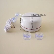 Mini Turbine Washing Machine - White - View 3