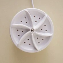 Mini Turbine Washing Machine - White - View 6