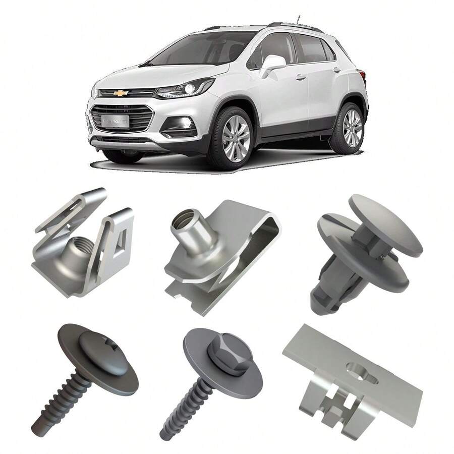 Kit Grampo Parabarro Dianteiro Tracker Nova 20/.. C/33 Pçs