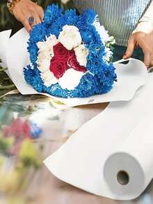 White Drawing Paper Roll - 10m Art Paper Roll (44CM X 10M) Painting Sketching Paper For Easel Paper, Bulletin Board Paper, Wall Art, Gift Wrap - White - View 6