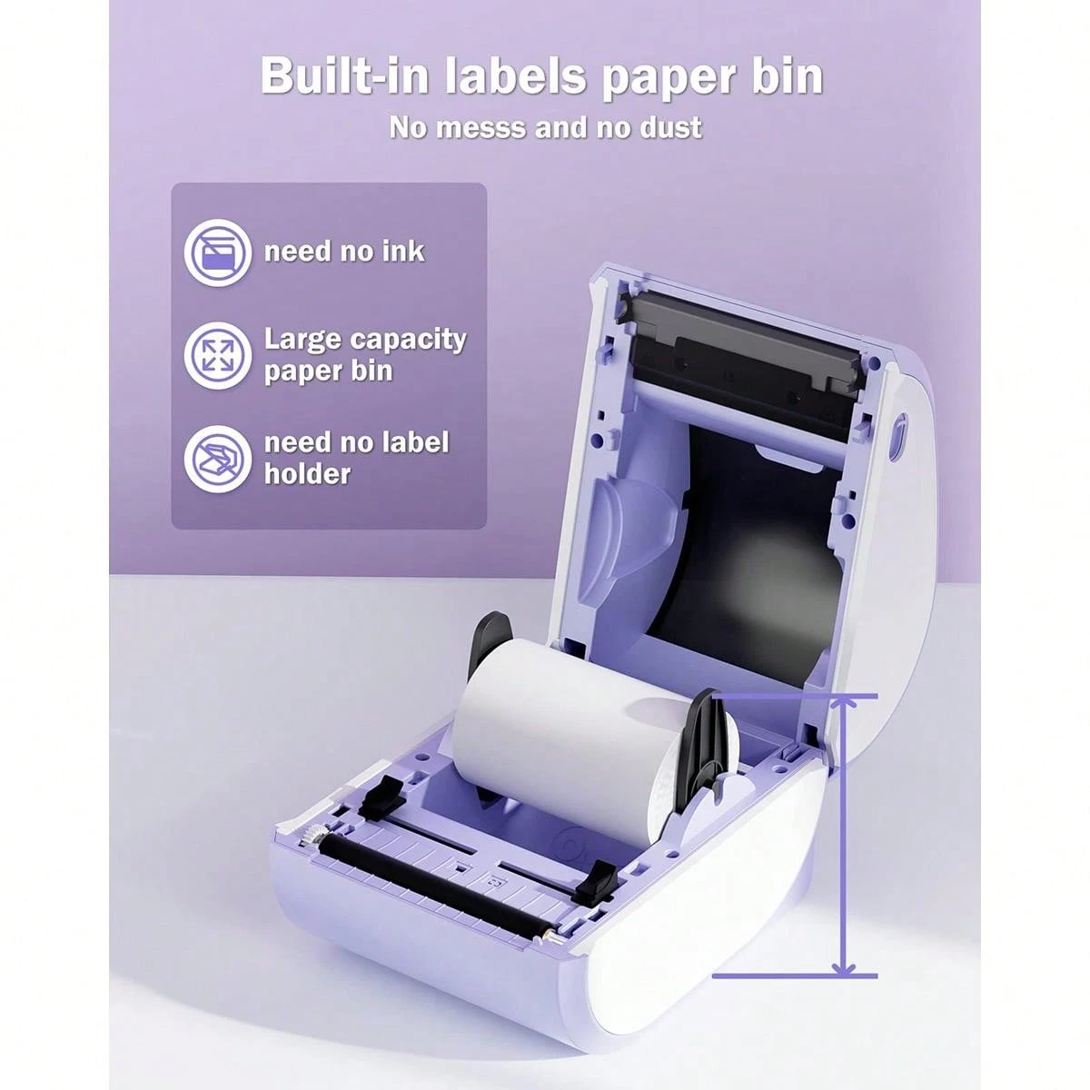 Phomemo Bluetooth Thermal Label Printer Shipping Label Printer For