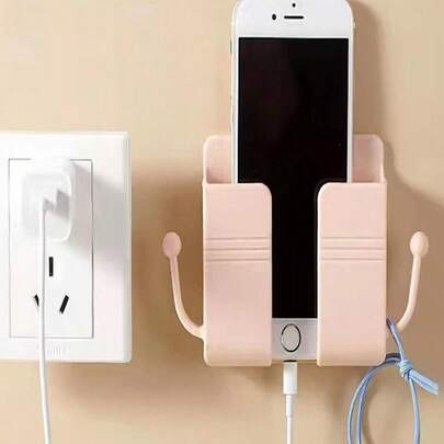 1 Miếng Treo tường Sạc điện thoại Dấu ngoặc , Dính Đứng