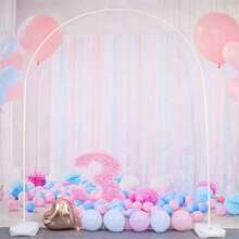 Soporte De Arco De Globos De 8 Pies Por 6 Pies (aproximadamente 2.4 M X 1.8 M) Con Base, Adecuado Para La Decoración De Bodas, Cumpleaños, Fiestas De Baby Shower Y Graduación - Arco súper grande de 2,4*1,8 M - Ver 3