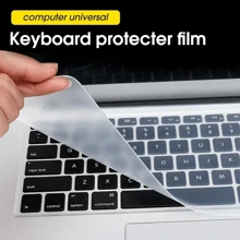 Universal Keyboard Film Protector Silicone Keyboard Cover For Laptop Desktop Computer Dust-proof - Clear - View 6