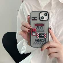 Double-sided Coated Phone Case - Black - View 1