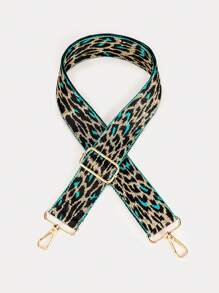 Correas de bolso para bolsos bandolera, correa para asas de bolso, accesorios de bolso, correa de hombro ajustable, accesorios DIY, correa de hombro de repuesto ajustable, estampado de leopardo elegante