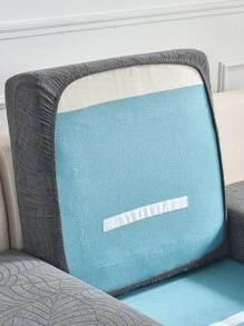 1PC Waterproof Jacquard Living Room Sofa Cushion Cover Polyester Home Non-slip Sofa Protective Cover - Grey - View 7