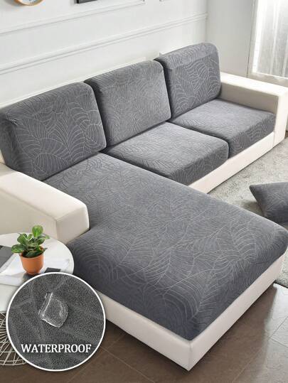 1PC Waterproof Jacquard Living Room Sofa Cushion Cover Polyester Home Non-slip Sofa Protective Cover