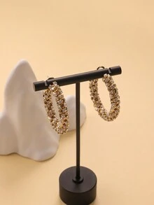 Aretes Brillantes - Dorado - Ver 2