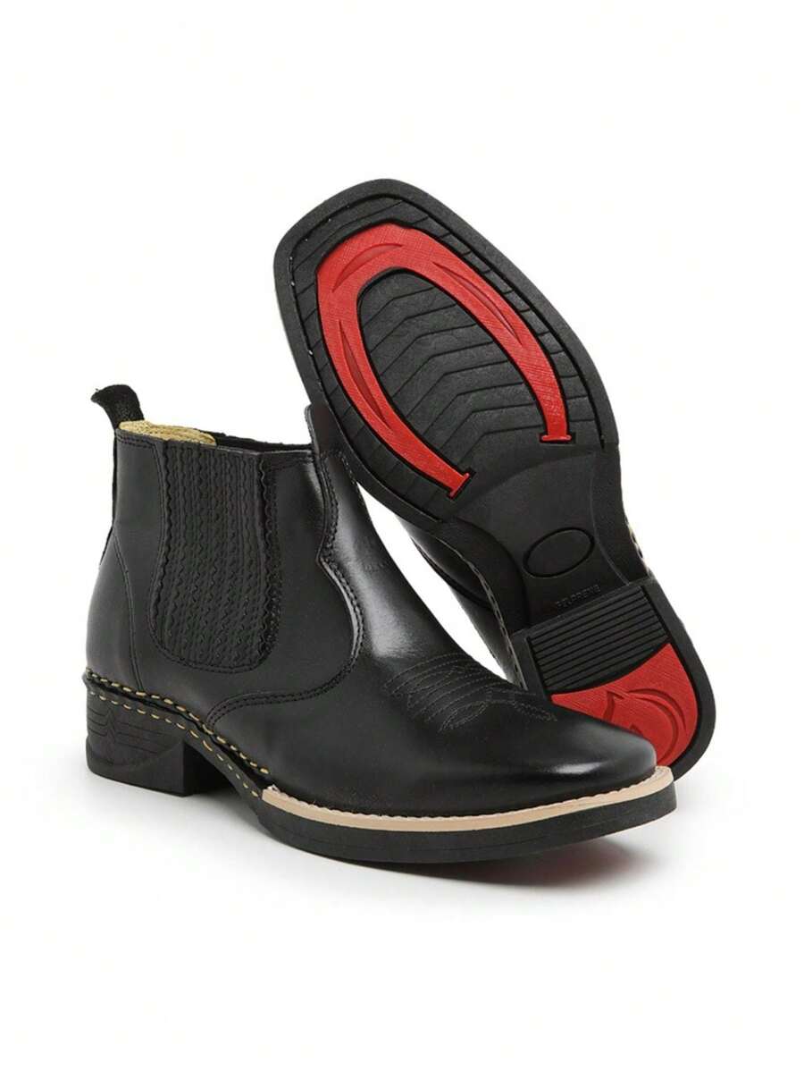 Men Boots - 黑色 - 查看 1