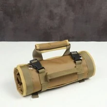 可折叠耐用 900D 牛津包便携式家用汽车维修工具收纳袋电工工具包带 6 个口袋加厚五金工具包户外家具工具小标准包耐磨底座工具整理器和存储车库整理器工作围裙适用于木工和建筑商适用于家庭 DIY 木匠木工建筑水管工杂工礼物送给爸爸父亲祖父爷爷宽口工具收纳袋工具手提袋适用于汽车露营汽车配件 - 卡其色 - 查看 7