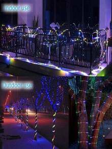 Serie De Luces Manguera, Serie De Colores,  20m - Multicolor - Ver 4