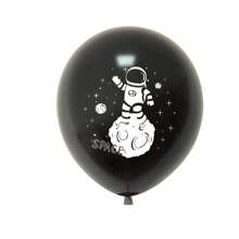 9/12/18/24/30/36/63pcs 2025 New Astronaut Space Rocket Latex Balloons, 12 Inch Diameter, Suitable For Birthday Party, Wedding, Bridal Shower, Anniversary, Bachelor Party, Graduation Party, Mother's Day, Thanksgiving, Christmas, Easter, Valentine's Day, Party Decorations
