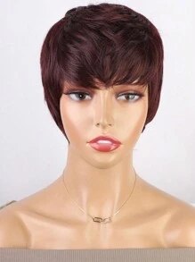 Short Pixie Cut Wigs For Women Glueless Wear And Go Wigs Heat Resistant Short Layered Wigs With Bangs Natural Looking Synthetic Full Wigs With Bangs: Beginner-Friendly Synthetic Wig