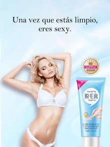 Crema Depilatoria + Loción Reparadora, Después de la Depilación, Cuidado de la Piel, No daña la piel. Para usar en axilas, rodillas, piernas, partes del cuerpo