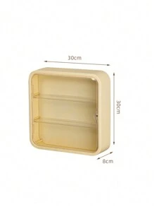 A Wall-mounted Blind Box Storage Box, Hand-made Building Block Blind Box Hand-made Storage Display Stand - Yellow - View 1