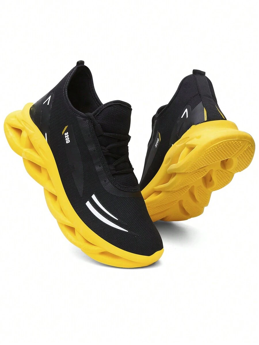 Men Sneakers - Màu Mù tạt vàng - Xem 1