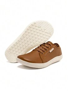 HOBIBEAR Chân trần Tối giản Giày dép Đối với phụ nữ Và Nam , Rộng Chiều rộng Thời trang - màu nâu - Xem 5