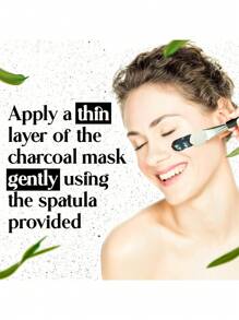 Mascarilla Facial para Eliminar Puntos Negro- Mascarilla Negra con Carbón Activado - Limpieza Profunda y Efectiva - Ideal para Todo Tipo de Piel