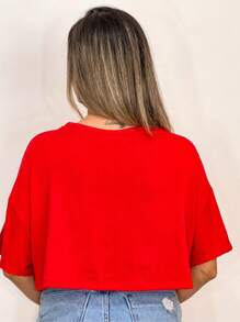 Women T-Shirts - Đỏ - Xem 2