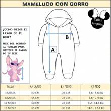 Baby Kisses Mameluco para  de Algodon con gorro bordado Coneja - Rosa - Ver 5