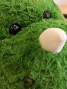 Dinosaur Egg Design Plush Toy - Army Green - View 4