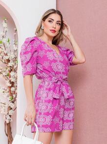Women Jumpsuits - Màu tím - Xem 3