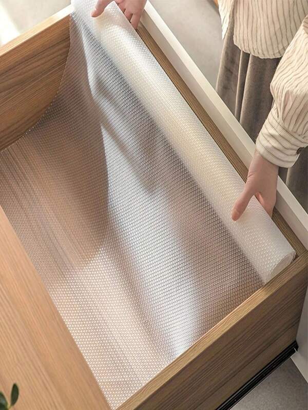 Mehrgrößige durchsichtige, zuschneidbare Tischsets für den Heimgebrauch, wasserdichte feuchtigkeitsabweisende Schubladeneinlagen, rutschfeste Matten für Küche und Kühlschrank, Schrank-Pads