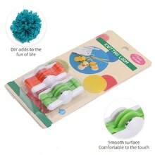 Portable Essential Pom Pom Making Tool Fluff Ball Weaver Needle Craft Home DIY Knitting Wool Home Tools - Multicolor - View 3