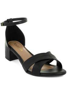 Women Heeled Sandals - 黑色 - 查看 3