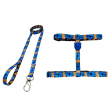 Pet Collars, Leashes & Harnesses Sets - 藍色 - 查看 3