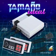 Mini Consola de Videojuegos Retro 268 en 1 Juegos Clásicos - 268 Juegos - Ver 4