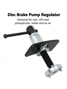 1入組汽車碟式煞車鉗活塞旋轉工具套件,適用於更換煞車片、撤回活塞及維修輪缸 - 銀色 - 查看 4