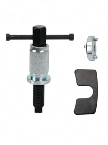 1入組汽車碟式煞車鉗活塞旋轉工具套件,適用於更換煞車片、撤回活塞及維修輪缸 - 銀色 - 查看 10