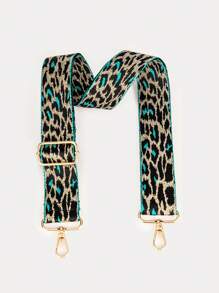Correas de bolso para bolsos bandolera, correa para asas de bolso, accesorios de bolso, correa de hombro ajustable, accesorios DIY, correa de hombro de repuesto ajustable, estampado de leopardo elegante