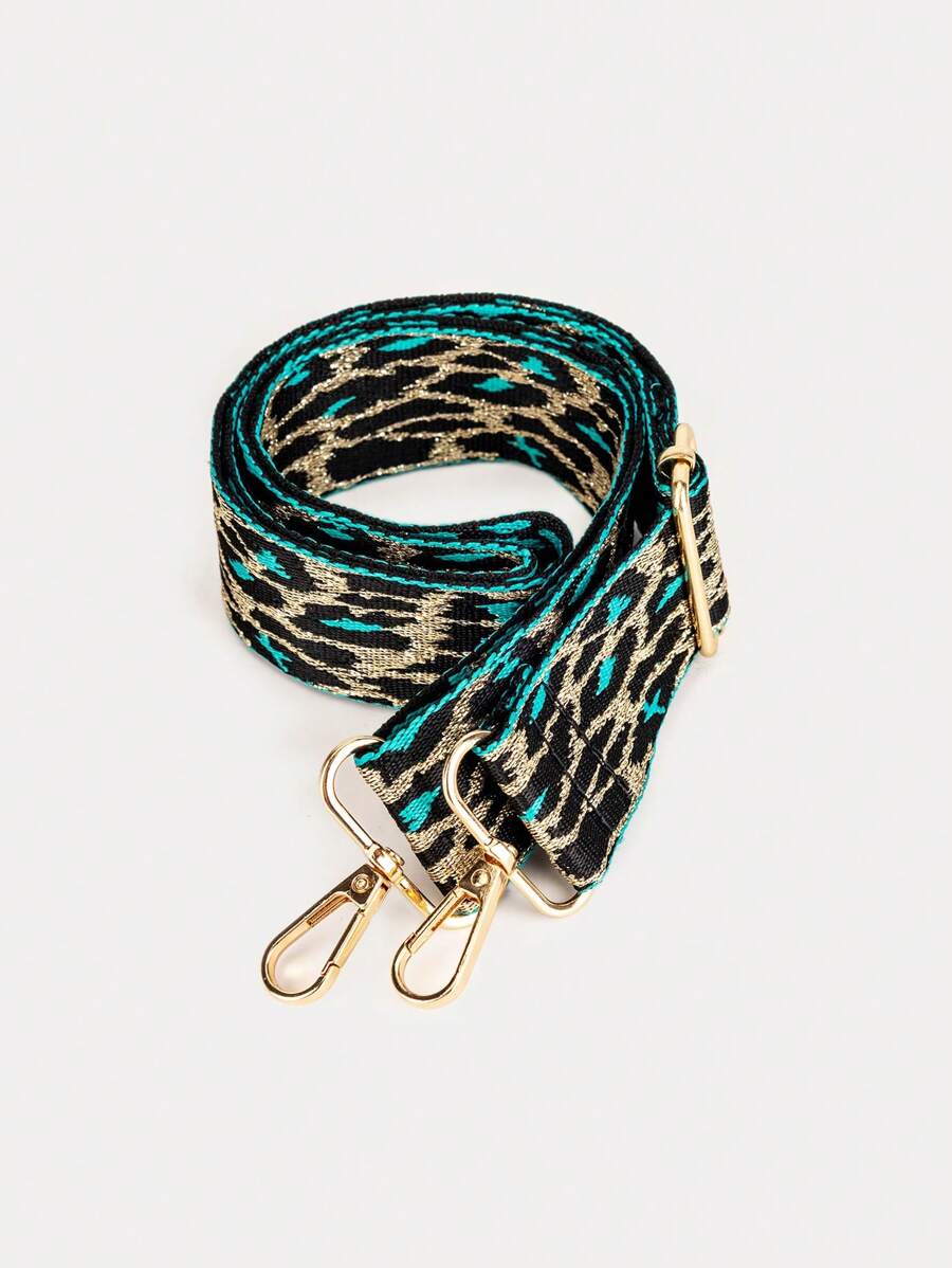 Correas de bolso para bolsos bandolera, correa para asas de bolso, accesorios de bolso, correa de hombro ajustable, accesorios DIY, correa de hombro de repuesto ajustable, estampado de leopardo elegante