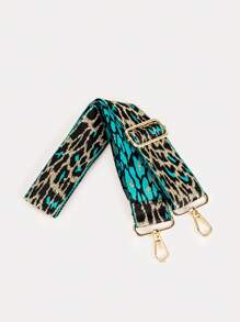 Correas de bolso para bolsos bandolera, correa para asas de bolso, accesorios de bolso, correa de hombro ajustable, accesorios DIY, correa de hombro de repuesto ajustable, estampado de leopardo elegante