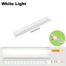 使用1個移動感應櫥櫃燈,讓您的家焕然一新-usb可充電且電池供電! - 白色 - 查看 10