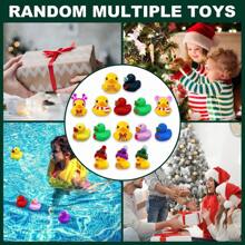 Christmas Rubber Duck Advent Calendar & Mystery Box Toy, 24pcs/box Creative Surprise Toy