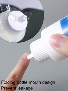 2件/套 指甲死皮软化剂 60毫升 指甲角质软化剂 角质去除工具 美甲凝胶抛光死皮钢推 指甲护理 - 白色 - 查看 2