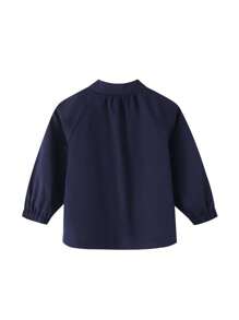 Annil Girls' Autumn Casual Fashion Short Jacket Royal Blue - Royal Blue - View 2